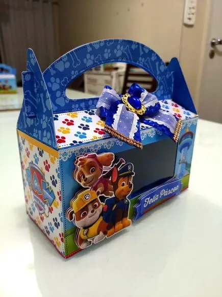 Caixa Maleta Patrulha Canina