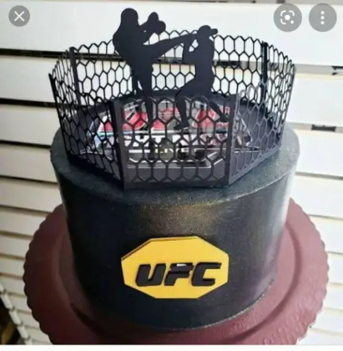 Topo de Bolo Luta Ufc