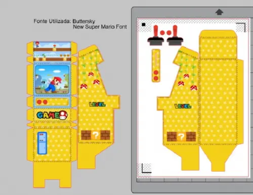 Arcade Fliperama Mario Bros