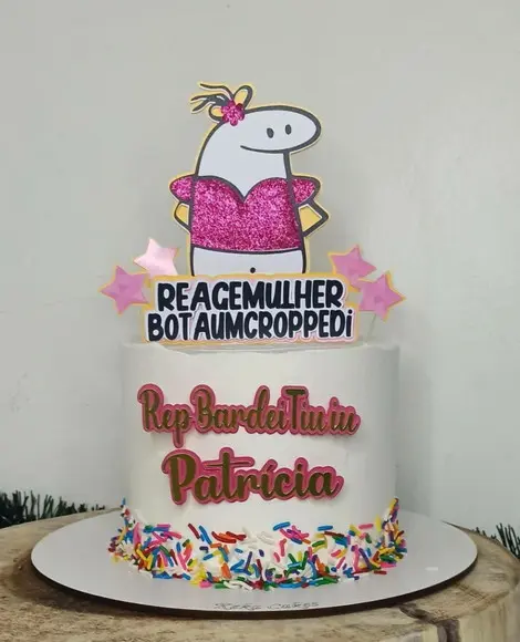 Topo Flork Reage Mulher