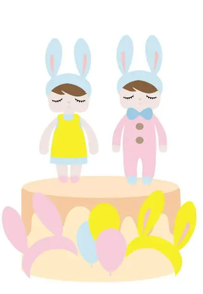 Topo de Bolo Metoo Doll 3