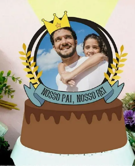 Tp Nosso Pai Nosso Rei com Foto