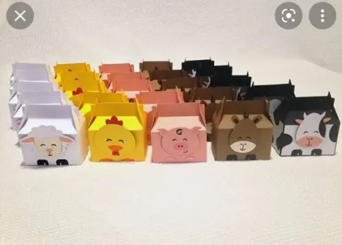 Caixas Animais