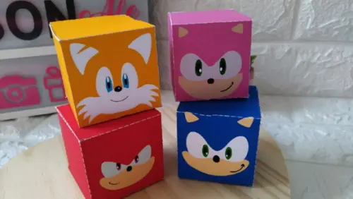 Caixas Cubo Sonic