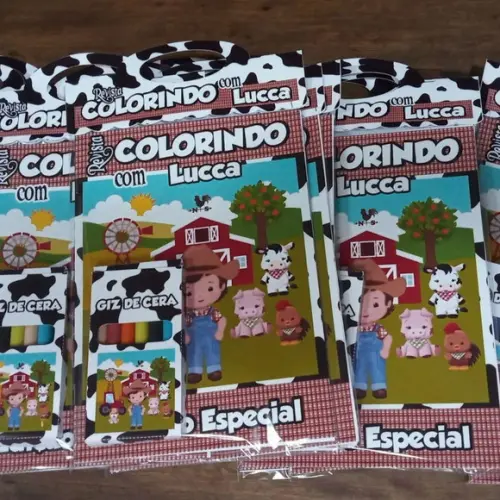 Livro de Colorir Fazendinha