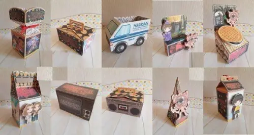 Várias Caixas Stranger Things