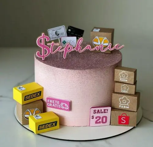 Topo de Bolo Shopee Compras