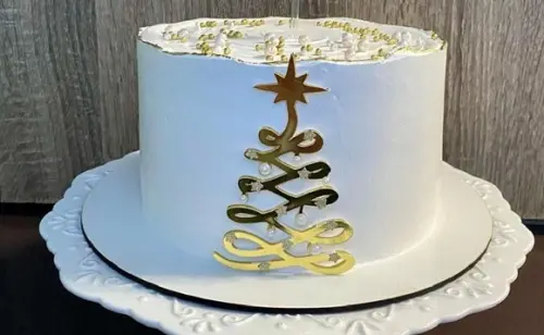 Arvore de Natal Dourada
