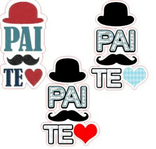 Topo de Bolo Feliz Dia dos Pais 3