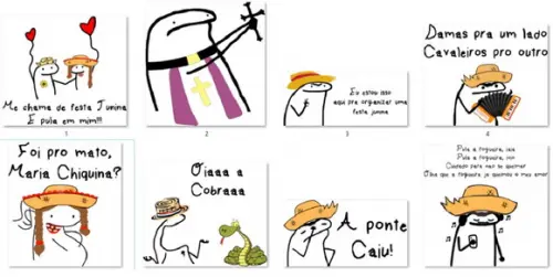 Kit Imagens Flork Festa Junina
