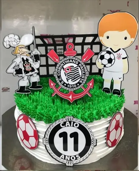 Topo de Bolo Timão