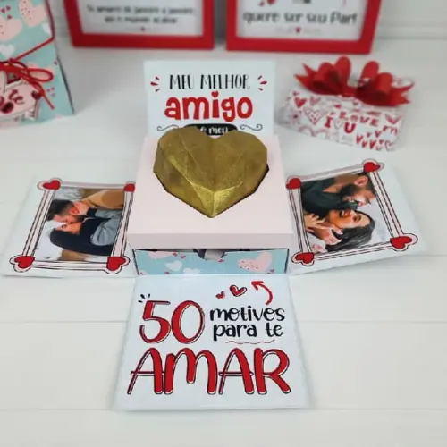 Cx com 50 Motivos pra Te Amar
