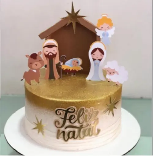 Topo Presépio Feliz Natal