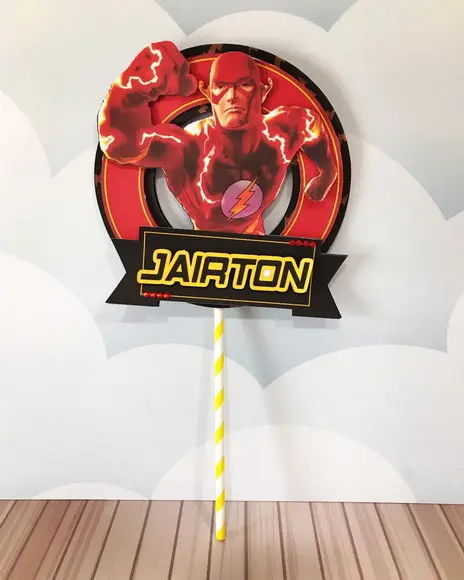 Topo de Bolo Flash