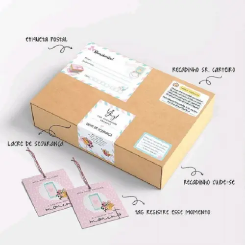 Kit Etiquetas de Entrega em Png