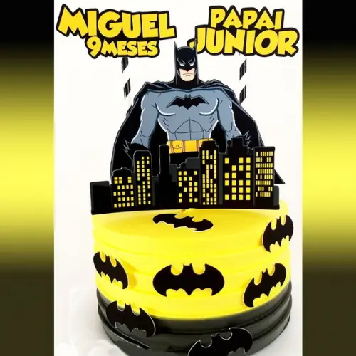 Topo de Bolo Batman 2