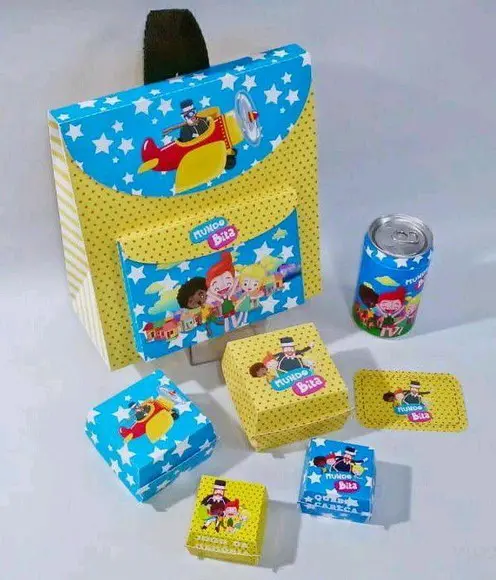 Mochila Bita Festa na Escola