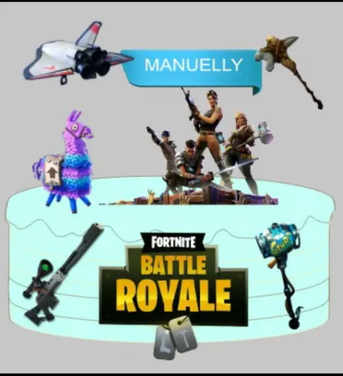 Topo de Bolo Fortnite