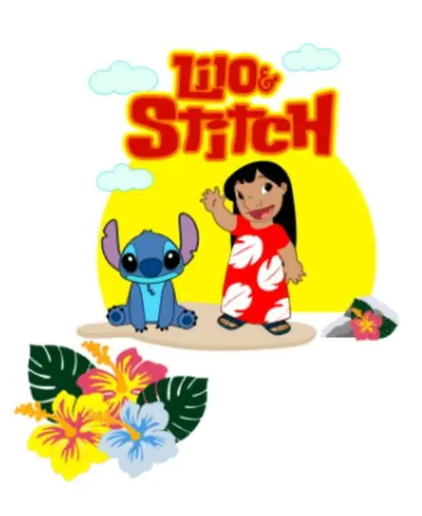 Topo de Bolo Lilo & Stitch
