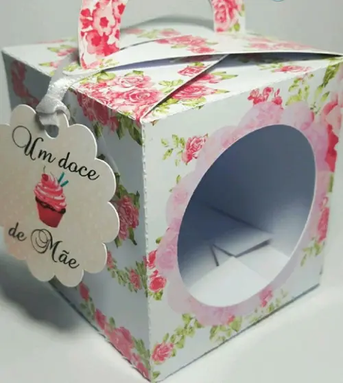 Caixa Mãe Cupcake