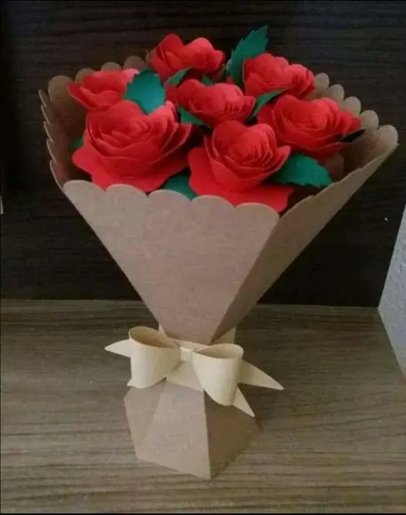 Buquê c/ Flores Dia das Mães