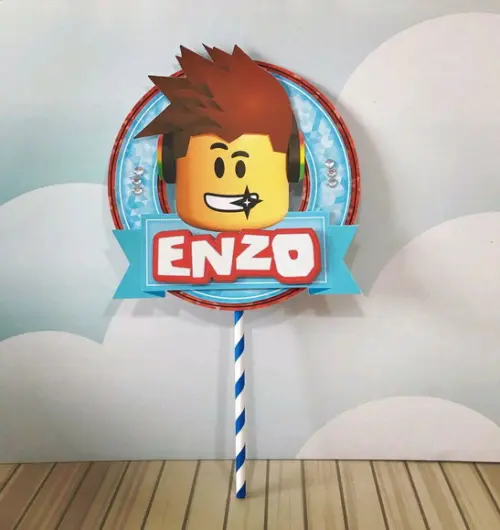 Topo de Bolo Roblox 4