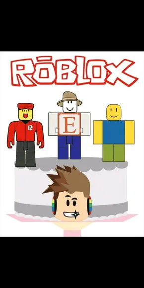 Topo de Bolo Roblox 3