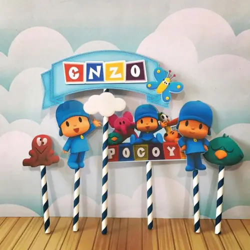 Topo de Bolo Pocoyo