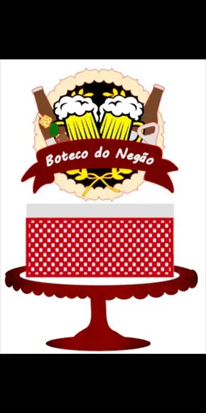 Topo de Bolo Boteco do Negão