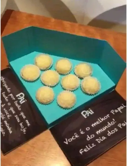 Caixa de Doces Super Pai