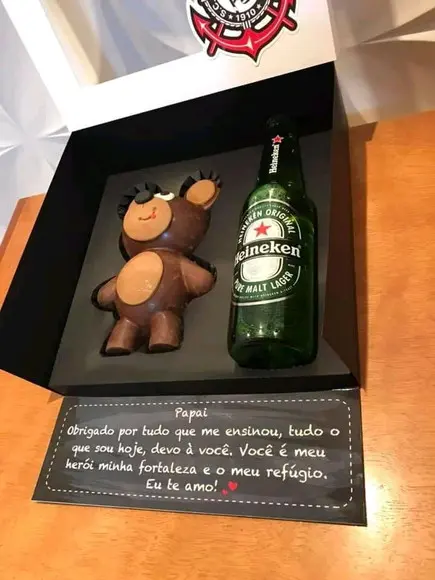 Cx Urso de Chocolate