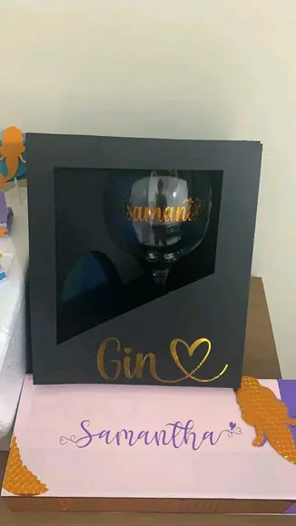 Caixa Taça Gin