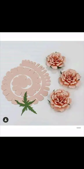 Flor Grande em Espiral