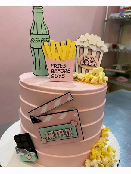 Topo de Bolo Netflix
