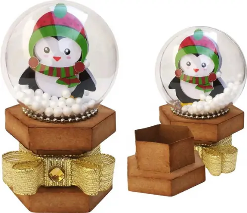 Caixa para Globo de Neve