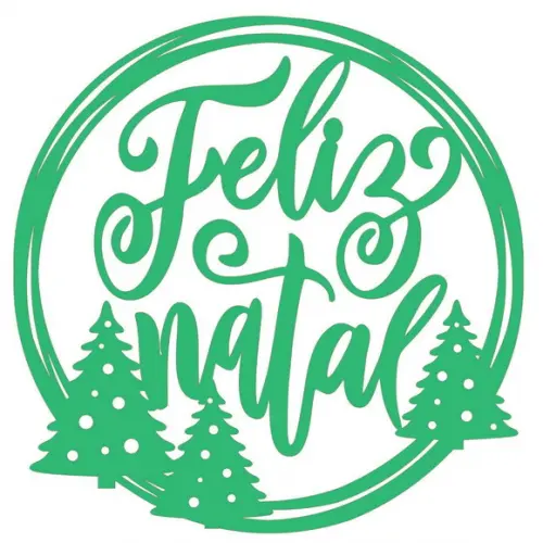 Topo de Bolo Feliz Natal (2)