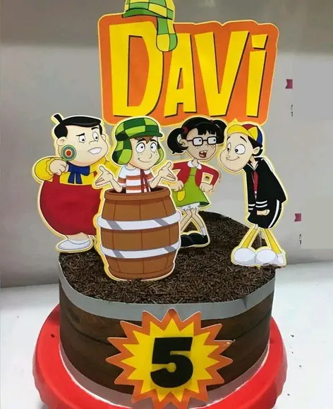 Topo de Bolo Chaves (2)