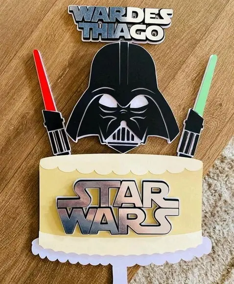 Topo de Bolo Star Wars (1)