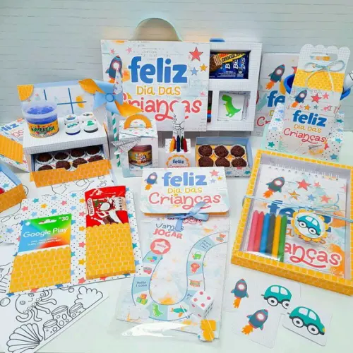 Kit Feliz Dia das Crianças Meninos