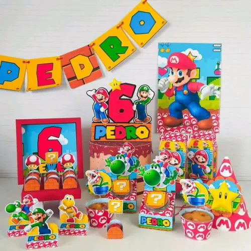 Kit Festa Super Mario Bros