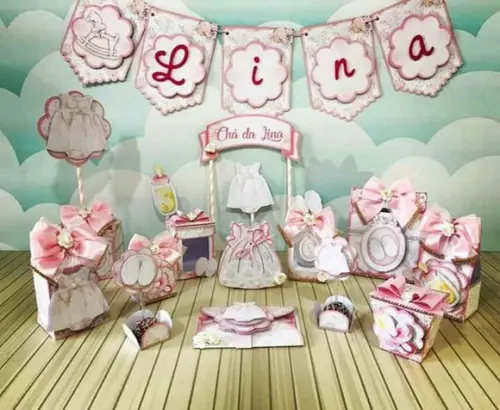 Kit Chá de Bebê Menina
