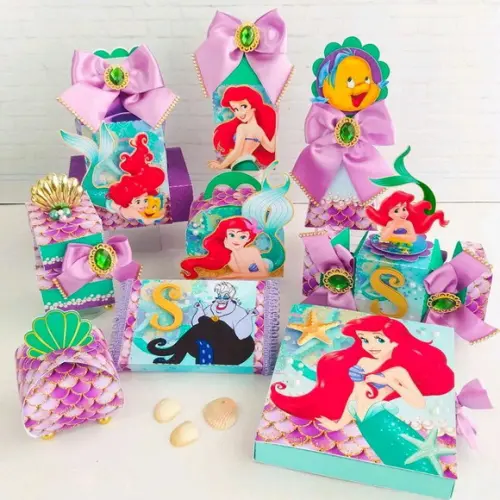 Kit Festa Ariel Sereia