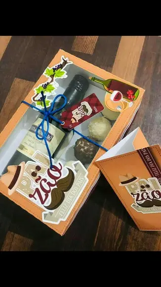Cx Docinhos e Bebidas Dia dos Pais