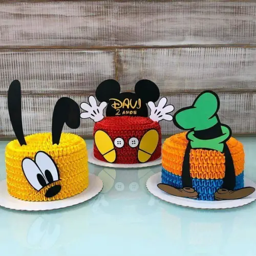 Topo de Bolo Walt Disney(camadas)