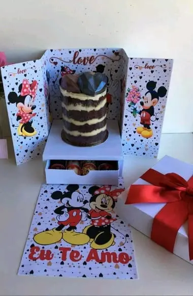 Caixa Cenário Mickey