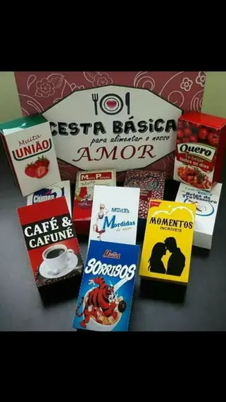 Cesta Básica do Amor Dia dos Namorados