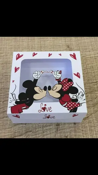Caixa 4 Doces Mickey e Minnie