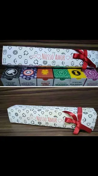 Caixa Vingadores Dia dos Namorados