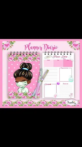 Planner Diário Enfermeira