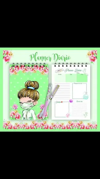 Planner Diário Enfermeira